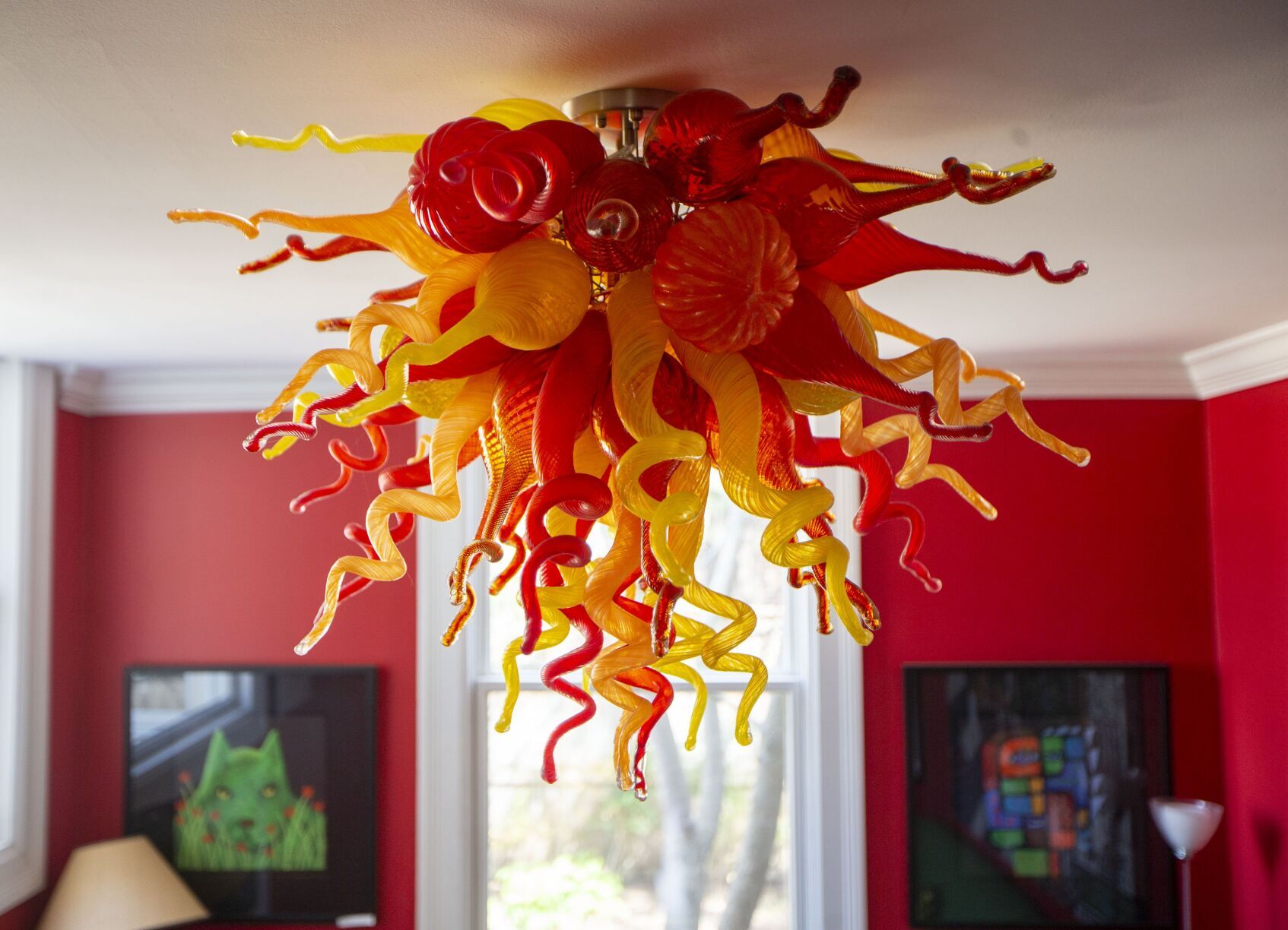 At Home: Karen Kalish colorful classic home